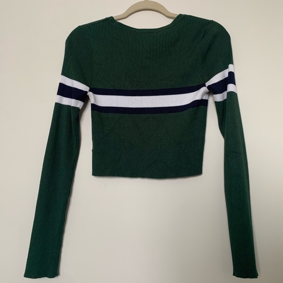 TWO FOR ONE BUNDLE- Two Sweater crop tops from Garage - Picture 9 of 10